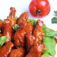 BARBEQUE WINGS X 6